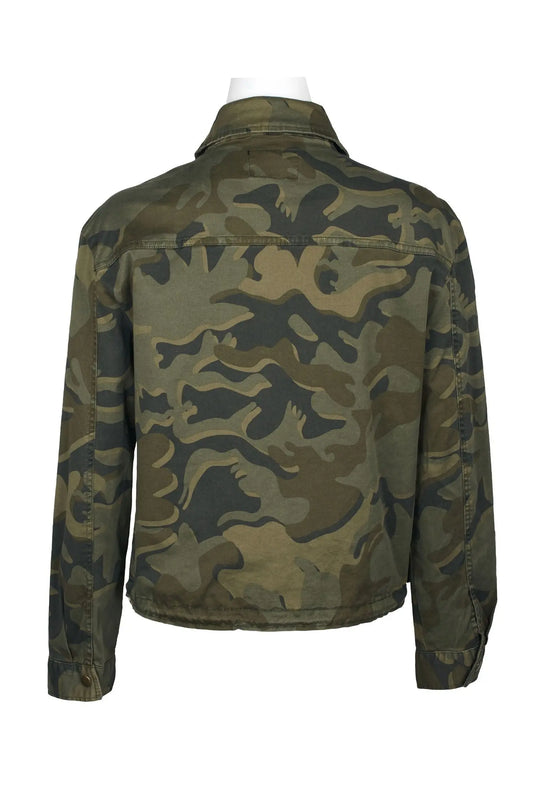 Womens olive camo Velvet heart