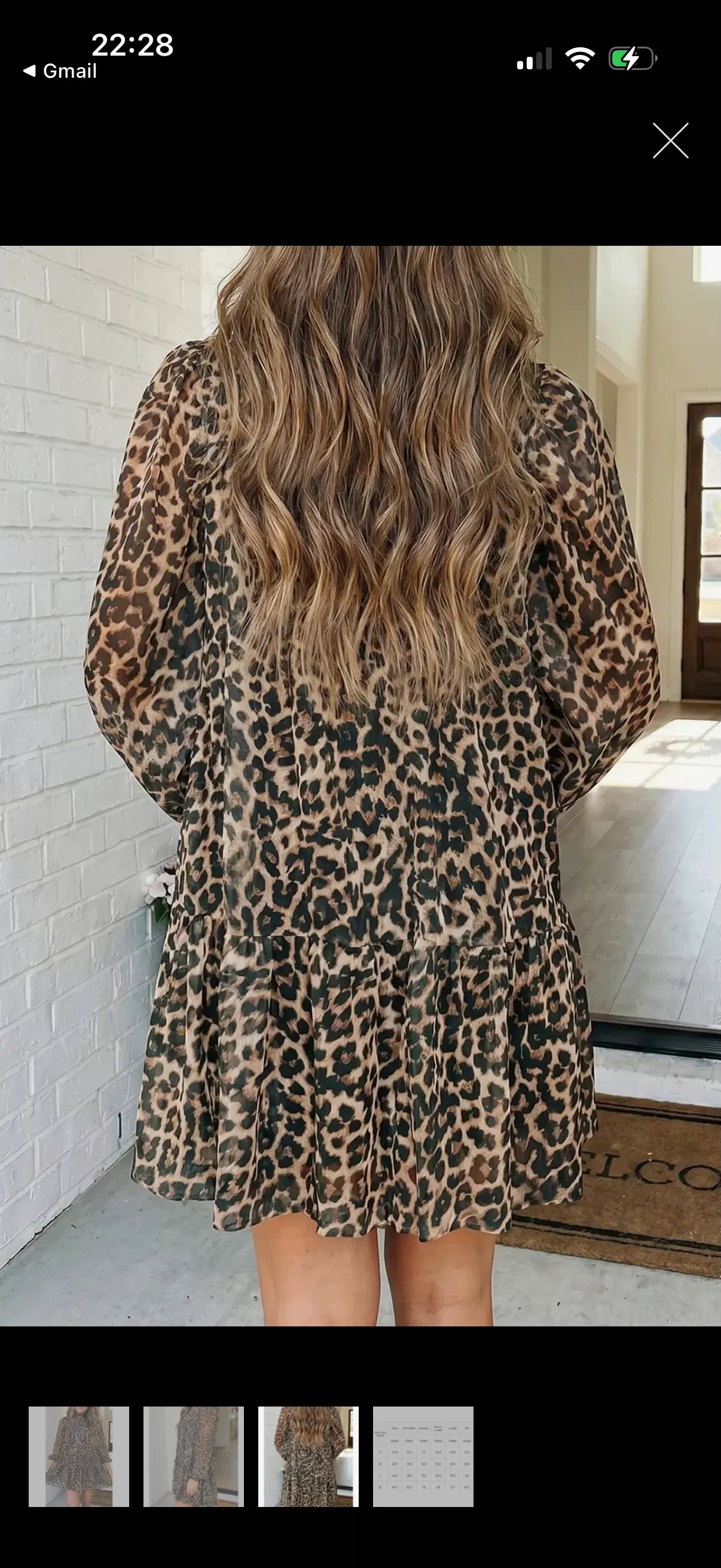 ModishMary Leopard Mock Neck Mini Dress MODISHMARY